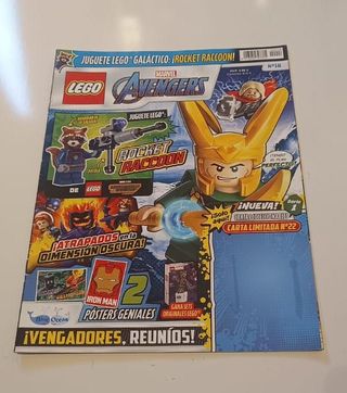 Revistas LEGO Marvel. Comics y juegos.