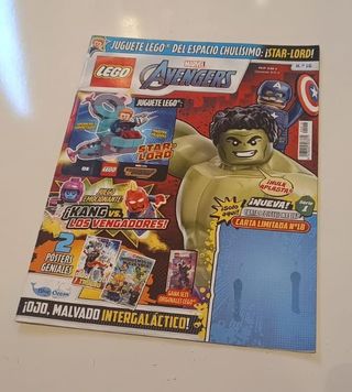 Revistas LEGO Marvel. Comics y juegos.