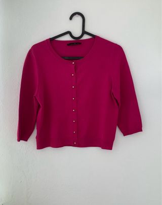 Cardigan Carolina Herrera XS rosa