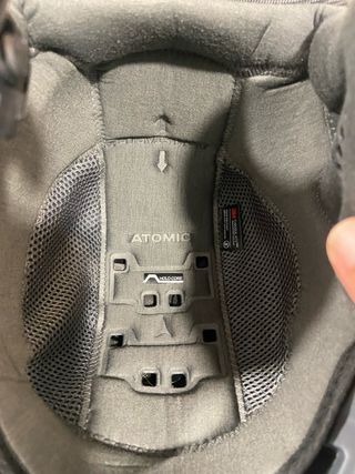 Casco Atomic Nomad GT Negro-Gris Talla M