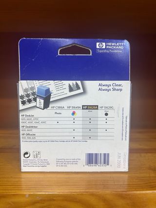 Tinta HP 51629A - Negro - 40ml