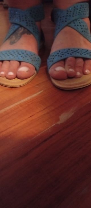 Sandali Verde azzurro glitter 39