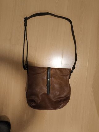 Bolso bandolera marrón