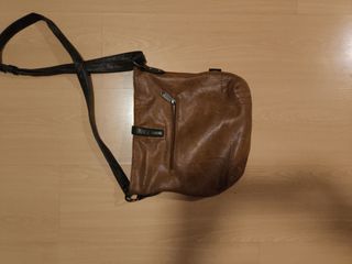 Bolso bandolera marrón