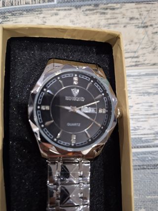 Reloj Binbond Hombre - Negro/Plata