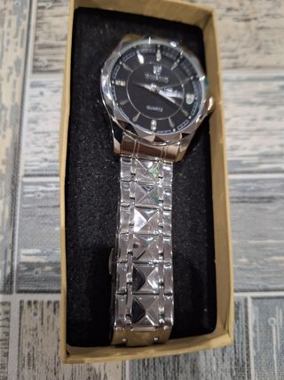 Reloj Binbond Hombre - Negro/Plata