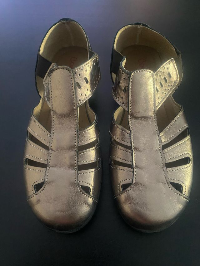 Sandália prata - Ortopédica