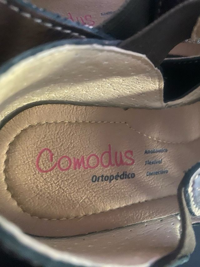 Sandália prata - Ortopédica