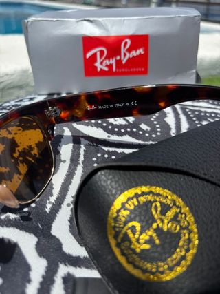 Gafas Sol Marrón-Doradas