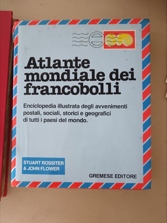 Atlante Mondiale + Francobolli