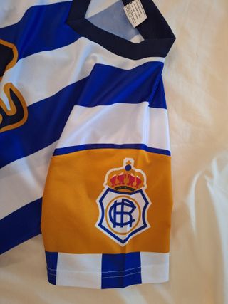 Camiseta Fútbol Recreativo de Huelva Conmemorativa