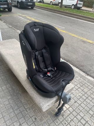 Silla coche PLAY negra