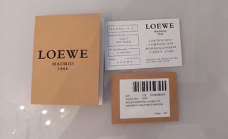 Bolso Amazonas 28 Loewe azul claro