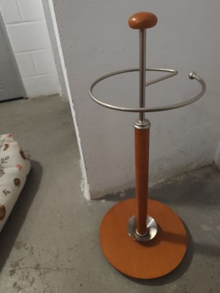 Paragüero de madera y metal