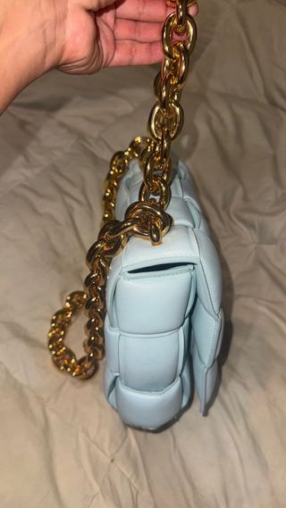 Bolso Bottega Veneta celeste