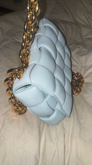 Bolso Bottega Veneta celeste