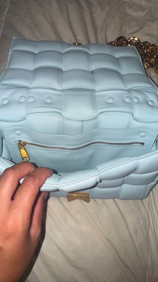 Bolso Bottega Veneta celeste