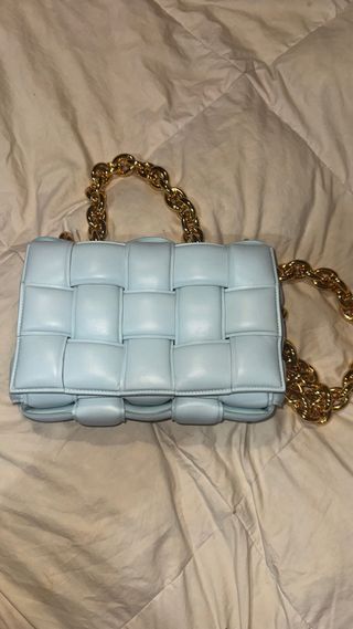 Bolso Bottega Veneta celeste