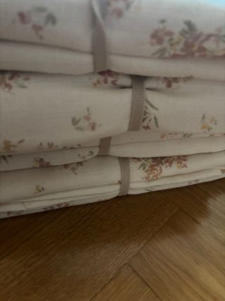 Cortinas Zara Home beige lino 140x270