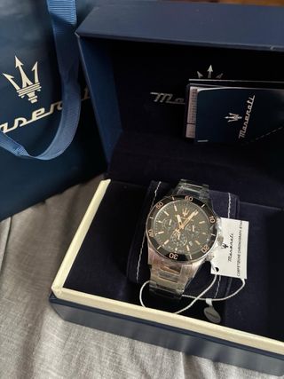 Reloj Maserati Competizione Cronógrafo Nuevo