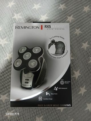 Afeitadora Remington 5 cabezales