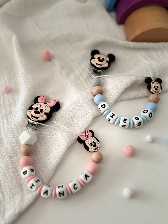 Chupeteros bebé Disney personalizado