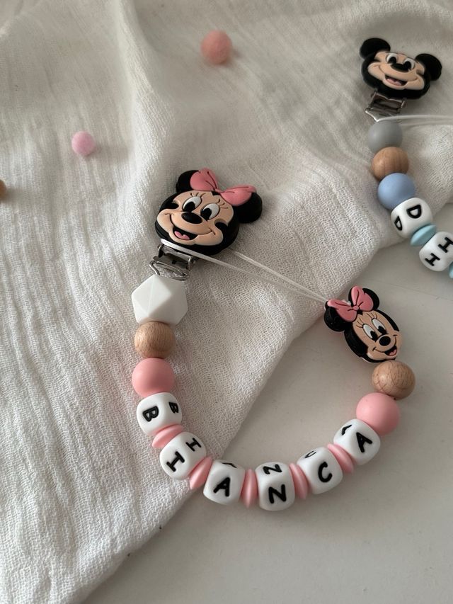Chupeteros bebé Disney personalizado