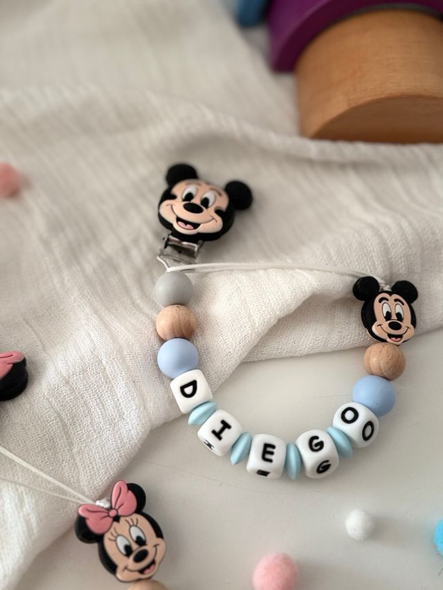 Chupeteros bebé Disney personalizado
