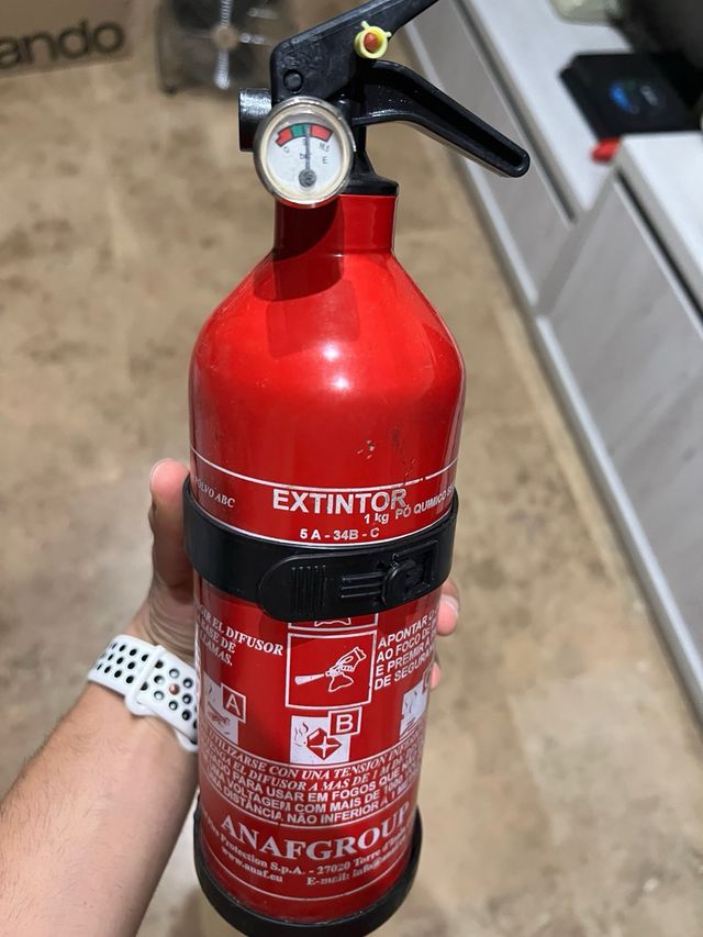 Extintor 1kg ABC