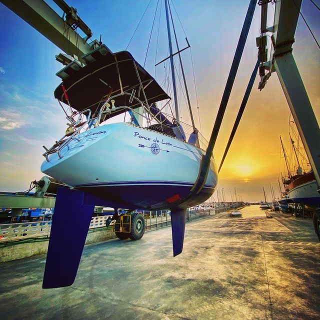 Velero Furia 28 cambio ubicación, L’Ametlla de Mar