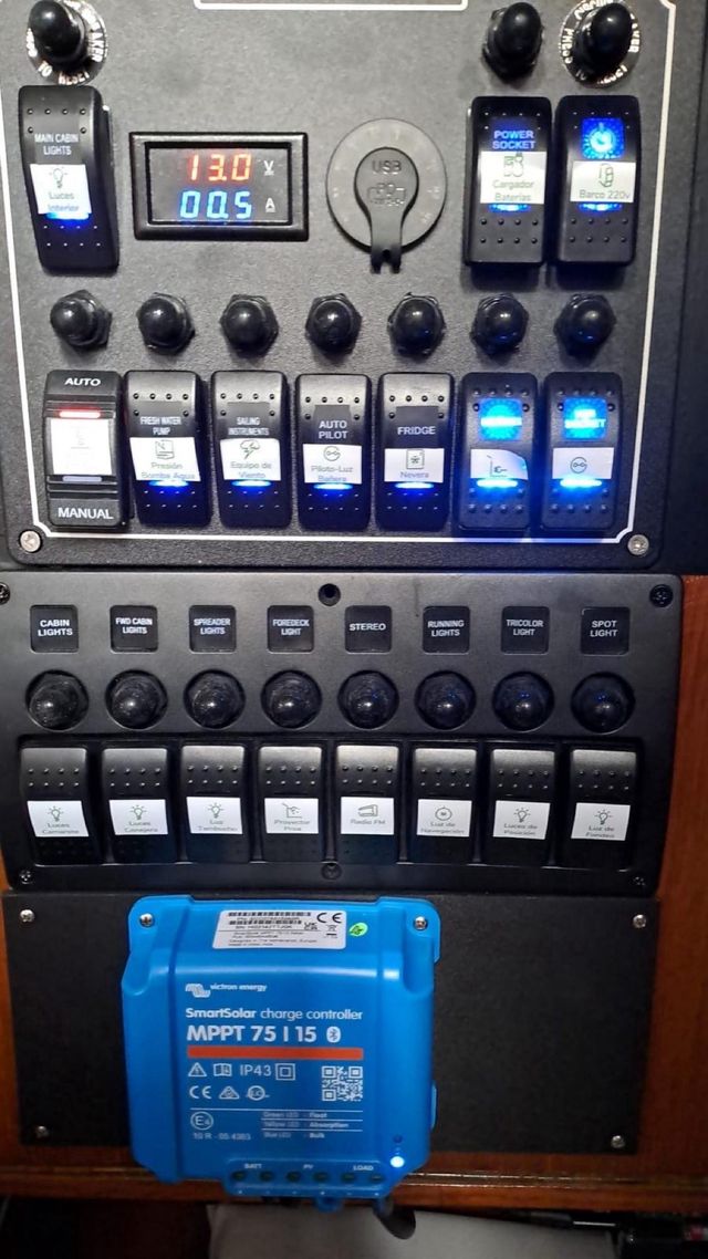 Velero Furia 28 cambio ubicación, L’Ametlla de Mar