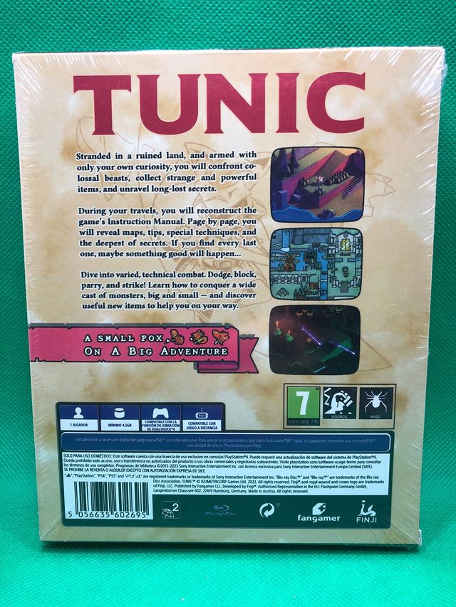 Tunic PS4 NUEVO