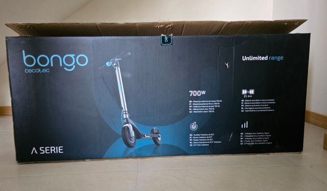 Caja vacía de Patinete Bongo Serie A Cecotec
