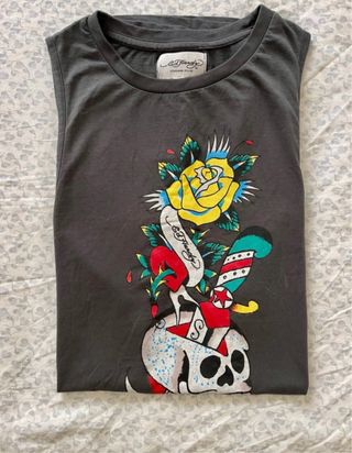 Mini Abito casual\Maxi canotta Ed Hardy ,tg. Unica