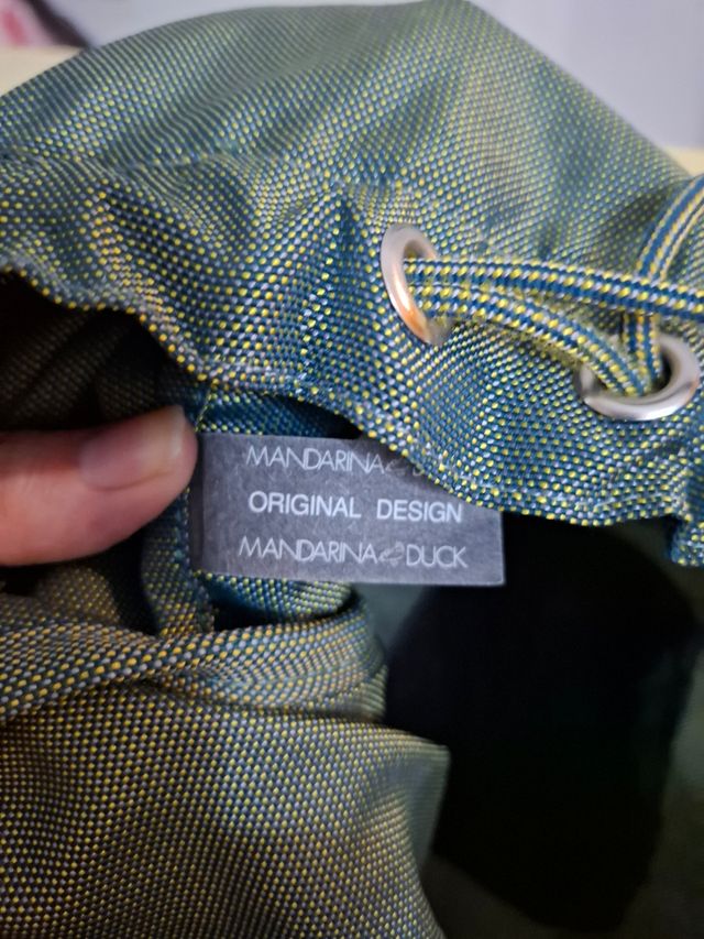 Borsa a secchiello Mandarina Duck - Verde Oliva