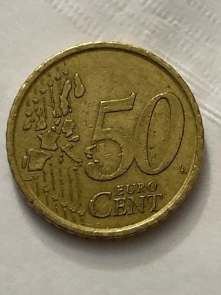Moneda 50 céntimos España 2000