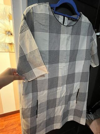 Vestidos y blusa mujer - beige y negro