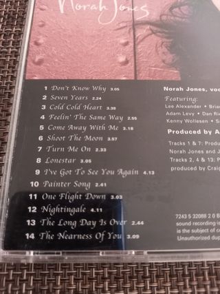 CD Norah Jones - Come Away With Me