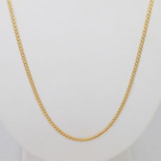 Cadena barbada oro 18k 750 60cm