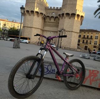 Bicicleta Stunt - Color Morado