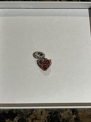 Charm Pandora Mickey Minnie beso cristal murano