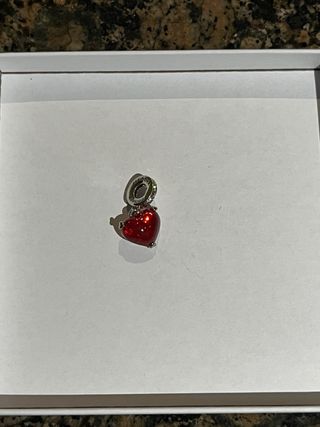 Charm Pandora Mickey Minnie beso cristal murano
