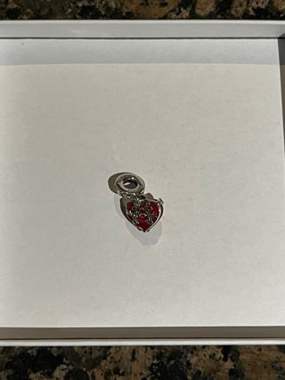Charm Pandora Mickey Minnie beso cristal murano