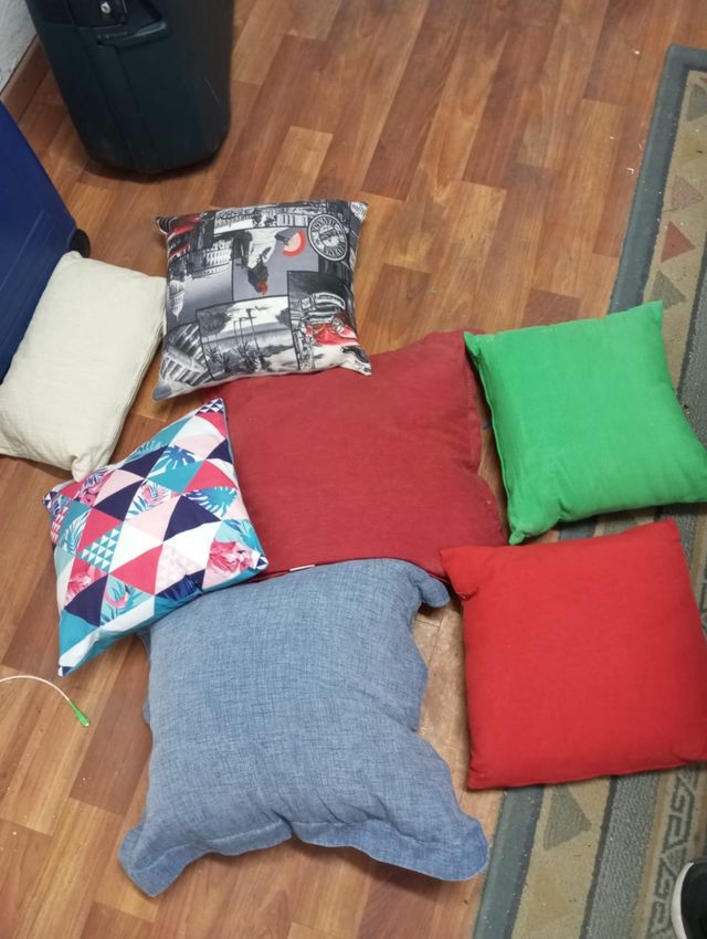 6 Cojines decorativos