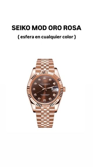 SEIKO Mod Oro Rosa