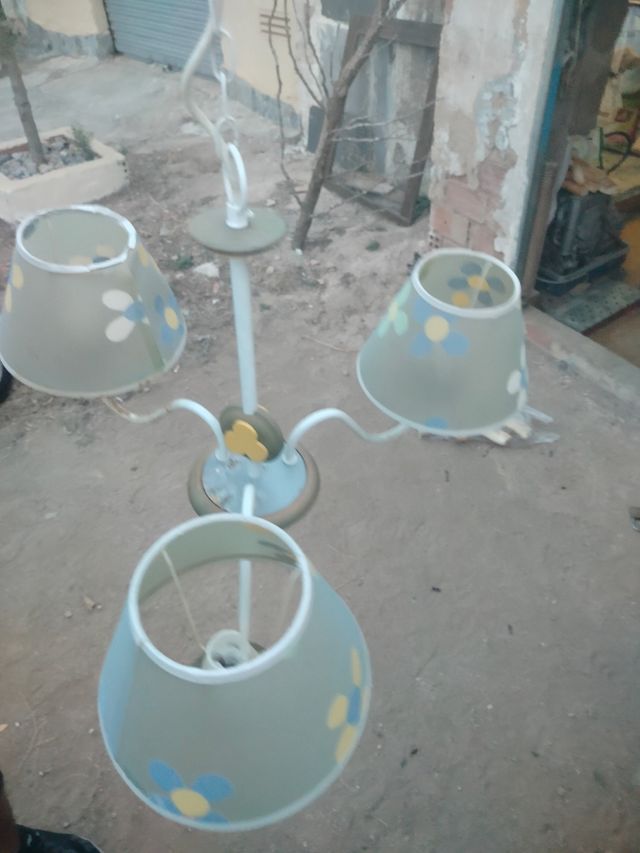 Lampara infantil 3 luces