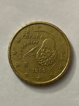 Moneda 10 céntimos España 1999