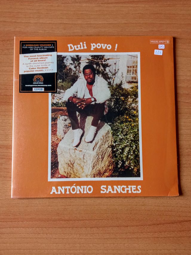 Vinilo António Sanches - Buli povo! / Funaná