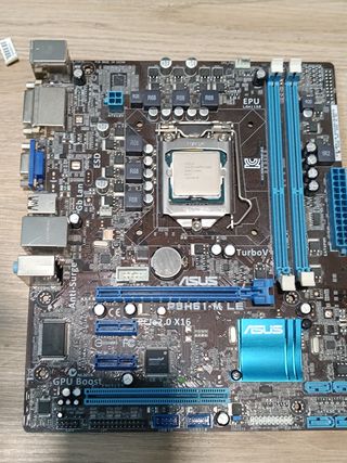 Componentes PC Placas base + RAM Y PROCESADORES