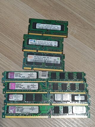 Componentes PC Placas base + RAM Y PROCESADORES